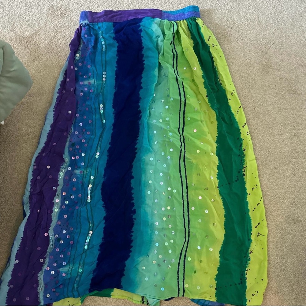 Vintage silk skirt